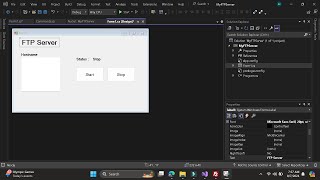 How to create FTP Server using Windows Form App C [upl. by Edd865]