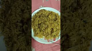 Hyderabadi biryani😋🤗shorts trending biryani food shortsviral [upl. by Reinhart]