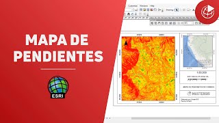 Cómo hacer un Mapa de Pendientes en ArcGIS [upl. by Novek693]