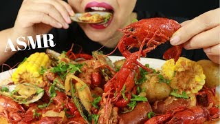 CRAWFISH BOIL W MUSSELS IN RED CURRY SAUCE  ASMR No Talking [upl. by Randene]