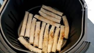 Air fryer honest results KYOWA 7 liters Fried Lumpiang Shanghai [upl. by Yasmeen289]