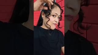 Trying viral hack and shocking result 😱 shorts haircurling heatlesscurls hack salmatamim8 [upl. by Sidnal]