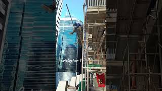 Maglagay ng undersling para sa spur constructionlife shortvideo scaffolder [upl. by Moynahan455]