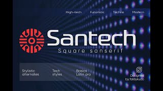 Santech Font Download [upl. by Ardnalac965]