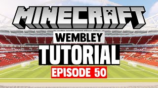 Minecraft Stadium Builds Wembley Stadium 50 Stands [upl. by Essie910]