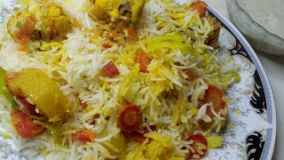 Mix vegetable biryani recipe with homemade masala biryani recipe by all time happy [upl. by Standford]