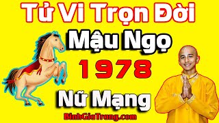 Tử vi trọn đời 1978 nữ mạng Công danh thành đạt  Tử vi trọn đời Mậu Ngọ nữ mạng [upl. by Llehcal]