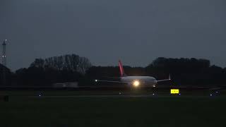 Corendon Airlines Europe B737800 Groningen Airport Eelde [upl. by Dragoon170]