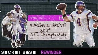 Brett Favres final shot at glory deserves a deep rewind  Saints Vikings 2009 NFC Championship [upl. by Endor456]