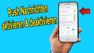 iPhone  iPad Push Nachrichten für Apps aktivieren amp deaktivieren  Anleitung [upl. by Bertha38]