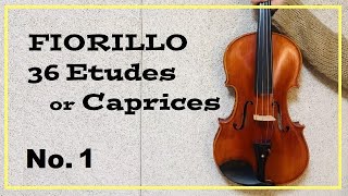 Etude ChallengeFIORILLO 36 Etudes or Caprices No1 [upl. by Nerraf763]