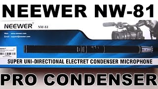 Neewer NW81 Condenser Microphone [upl. by Acinok]