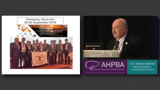 IHPBA 2017 Presidential Address Presenter Oscar C Imventarza MD [upl. by Rhu509]