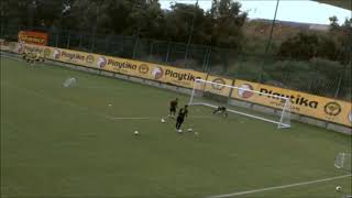 Goalkeeper Training Fc Maccabi Netanya 141024 [upl. by Eixam]