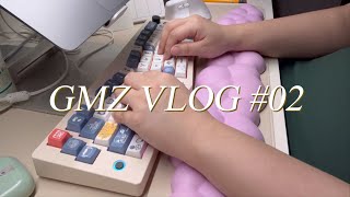 고뭉찌 vlog 02 대표님 쌉소리 하지 마세요  잘 먹고 집필 잘 안 하는 일상  키보드 언박싱  백리랜서 기원 [upl. by Naujyt]