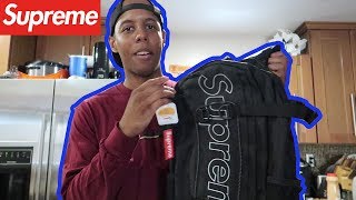 SUPREME FW18 BACKPACK REVIEW [upl. by Tronna]