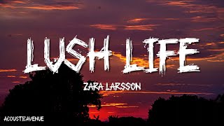 Zara Larsson  Lush Life Lyrics [upl. by Ahselrak]