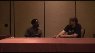 Interview with TC Carson Voice of Kratos [upl. by Enneirdna]