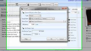 Converting from All Grain to Extract with BeerSmith 2 [upl. by Hewes]