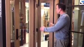 Andersen bifolding door system [upl. by Llorrad]