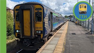 Class 156 at East Kilbride [upl. by Ondrej]