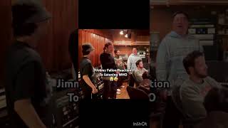 Jimmy Reaction To Jimin quotWHOquot🤣 Jimin quotWHOquot Live Performance At Late Night Show with Jimmy Fallon [upl. by Denn]