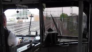 Sweden GothenburgGoteborg a tram drivers eye view [upl. by Haze168]