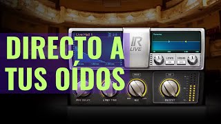 🎛️ Tutorial IR Live de Waves  ¡2000 Impulsos de Reverb Gratis 🚀 [upl. by Lockhart611]