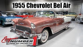 1955 Chevrolet Bel Air Convertible  FOR SALE at Ellingson Motorcars in Rogers MN [upl. by Acireh]