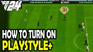 How to Turn Playstyle On in FC 24 [upl. by Beka]