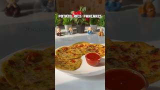 Recipe of Potato Rice Pancakes shorts recipe healthy food [upl. by Ibob]