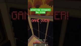 Unfortunate Timing gaming minecraft [upl. by Hilbert704]