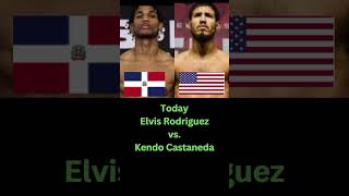 Elvis Rodriguez versus Kendo Castaneda boxing elvisrodriguez ryanmayer [upl. by Vasya772]