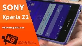 EN SONY Xperia Z2 Unboxing [upl. by Claus]