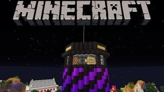 Minecraft Easy Lighthouse Strobe Redstone Build [upl. by Llieno]