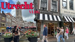 Amsterdam’a Yakın Yerler Serisi Utrecht VLOG🧡🏘️  Ilgaz Cinsdemir [upl. by Eltsyek]