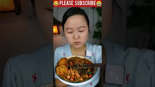 Spicy Chicken Nudus chiness food shorts [upl. by Dareece]