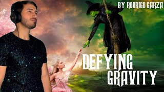 DEFYING GRAVITY Cover by Rodrigo Garza WICKED Male cover [upl. by Aicirpac]