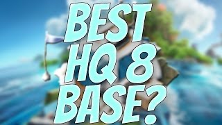 Boom Beach  One Of The Best HQ 8 Bases [upl. by Urbani]