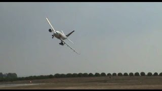 TAP Airbus A310 Low Pass  Portugal Airshow 2007 [upl. by Ablem]