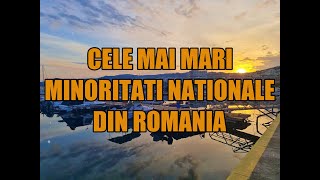 Cele mai mari minoritati etnice din Romania [upl. by Bab258]