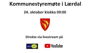 Kommunestyremøte i Lærdal 24 oktober 2024 [upl. by Fisoi367]