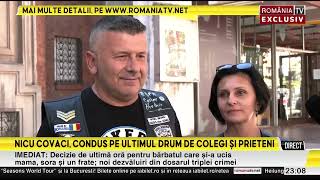 Ultimele aplauze Nicu Covaci a fost înmormântat lângă eroii Revoluției de la Timișoara [upl. by Aiclid]