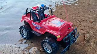 quotJeep Driving Through River Water  Epic OffRoad River Crossing Adventurequot [upl. by Sass]