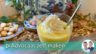 Advocaat zelf maken  Koken amp bakken met SterkInDeKeuken [upl. by Calvina]