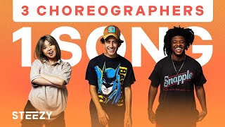 3 Dancers Choreograph To The Same Song – Ft Bailey Sok Josh Price amp Julian DeGuzman  STEEZYCO [upl. by Eiral409]