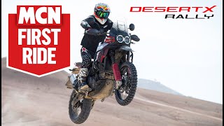 The 2024 Ducati Desert X Rally is the new KING of offroading  MCN Review [upl. by Eimiaj9]