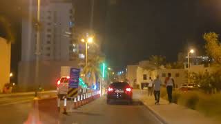 Amwaj Islands Bahrain Road to home Амваж Бахрейн Дорога домой [upl. by Eerihs]