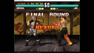 Tekken 3 Bryan Playthrough Arcade HD [upl. by Imuy]