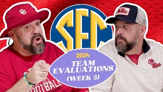 SEC Roll Call  Week 5  Team EvaluationsSo Far 2024 [upl. by Retrak229]